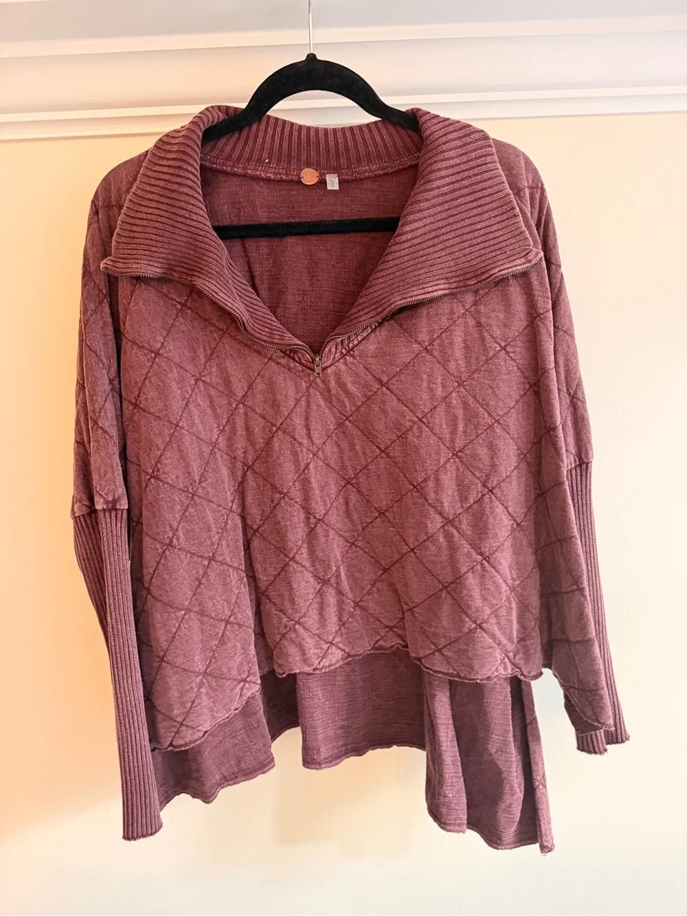 Free People soft quilted